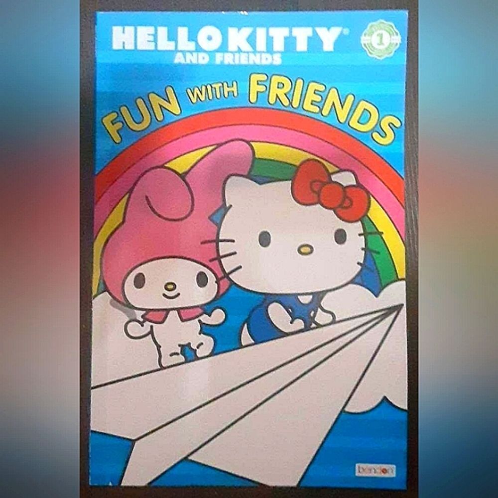 New Hello Kitty and Friends Fun with Friends Level 1 Reader Book